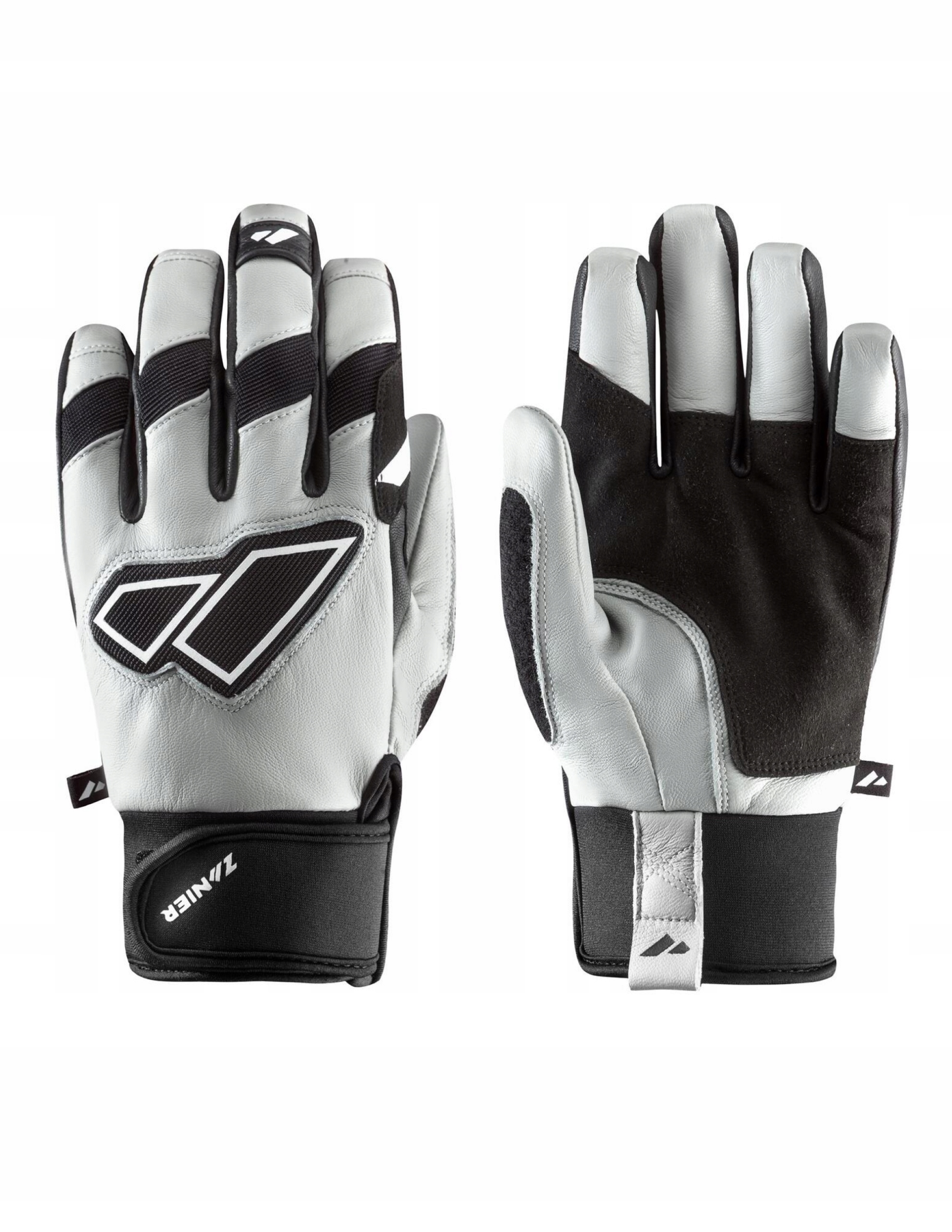 Kožené horské rukavice Zanier MyMountainPassion Černo-šedé 11