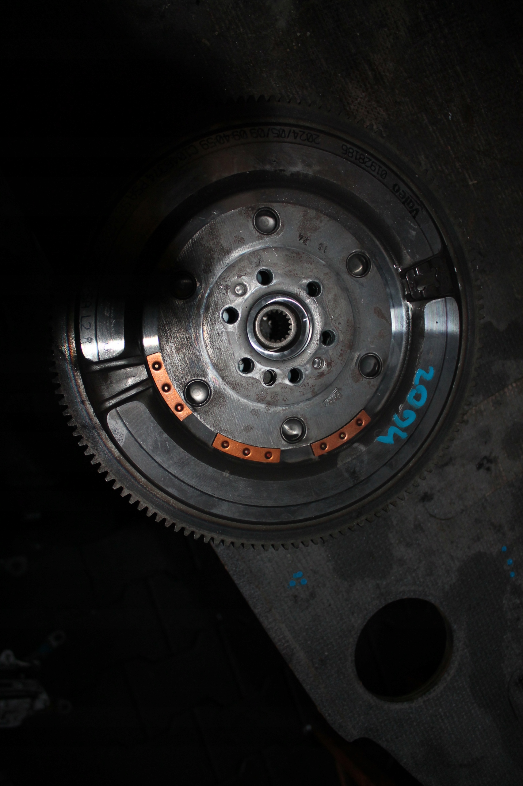 2004. wheel flywheel PEUGEOT 9846803480