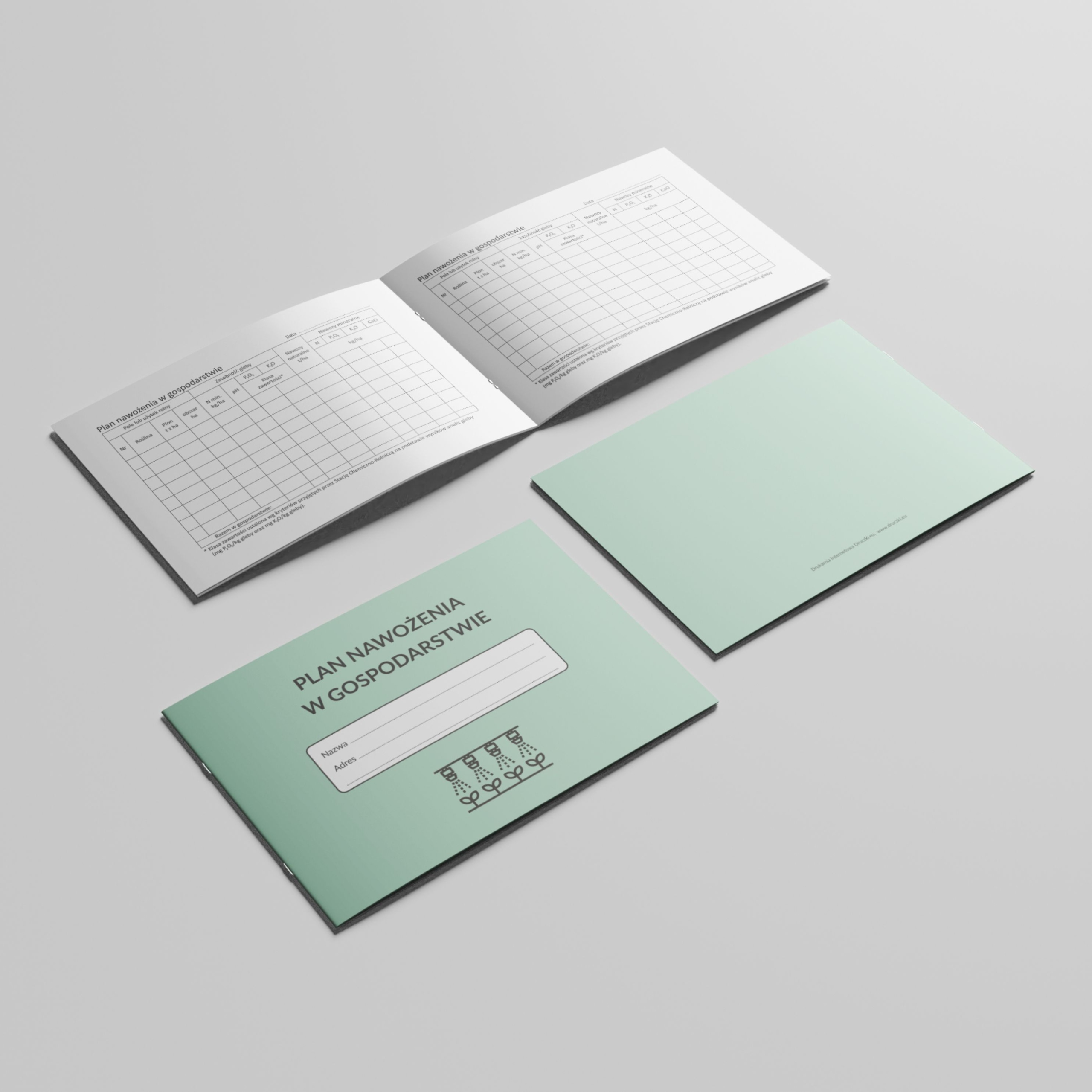 Plan nawożenia w gospodarstwie, ewidencja A5 Rodzaj inny