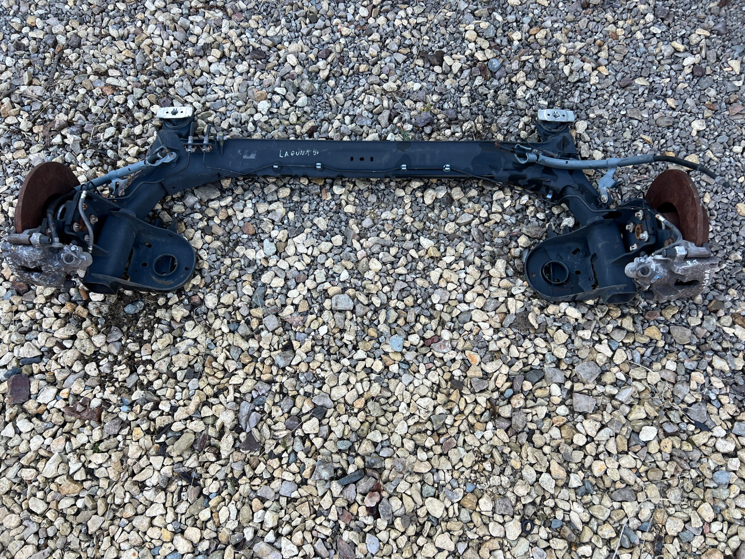 RENAULT LAGUNA III ZAWIESZENIE BELKA OŚ TYŁ TYLNA