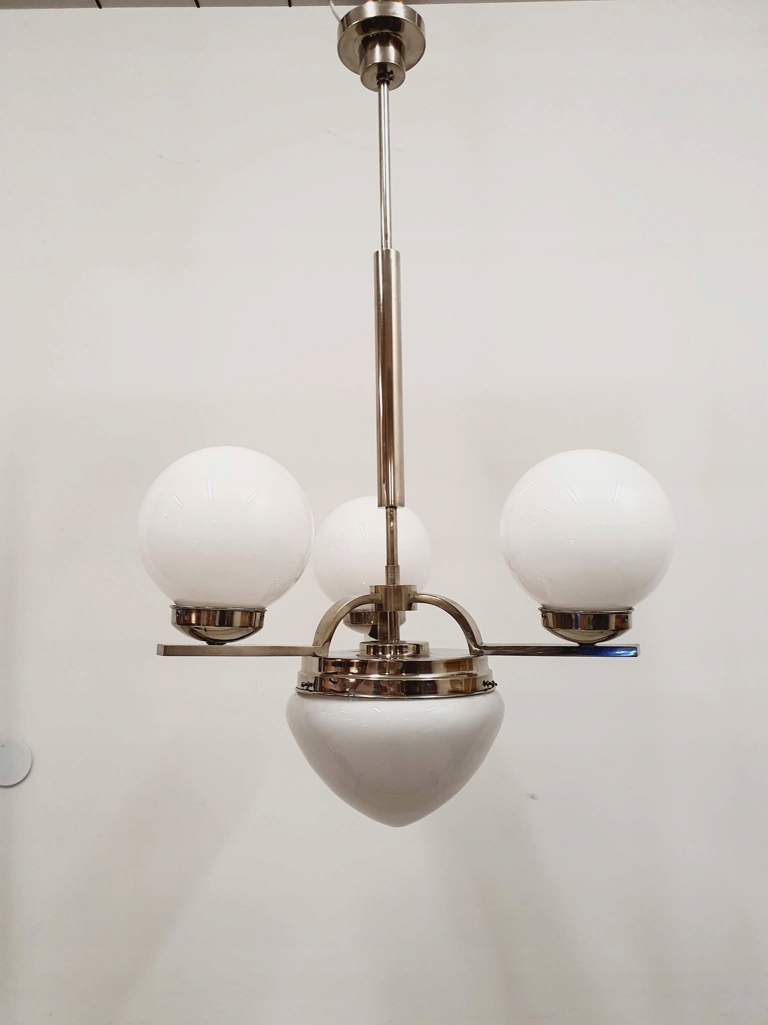 ŻYRANDOL LAMPA ART DECO BAUHAUS