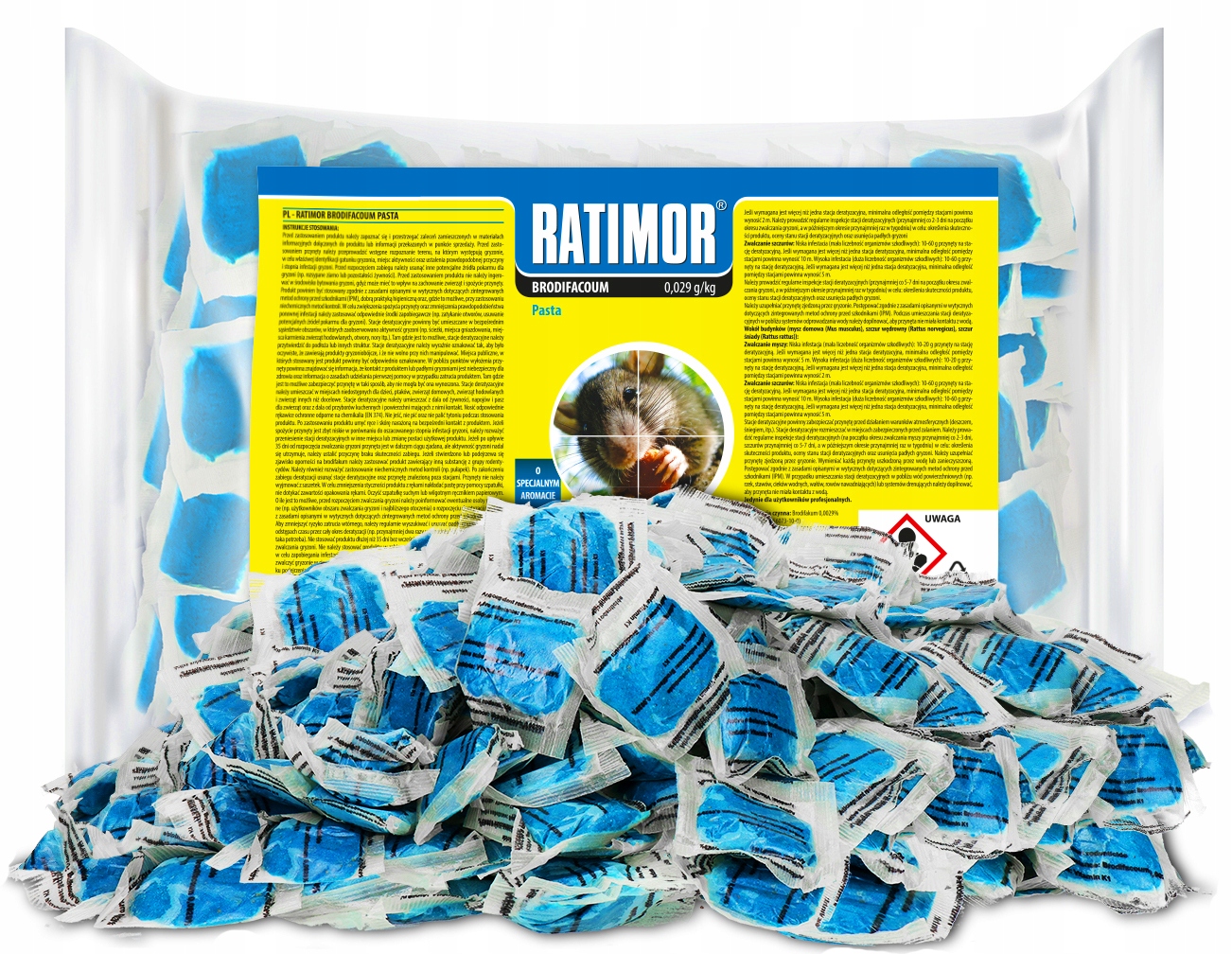 

1KG Trutka Ratimor Pasta Trucizna Szczury Myszy