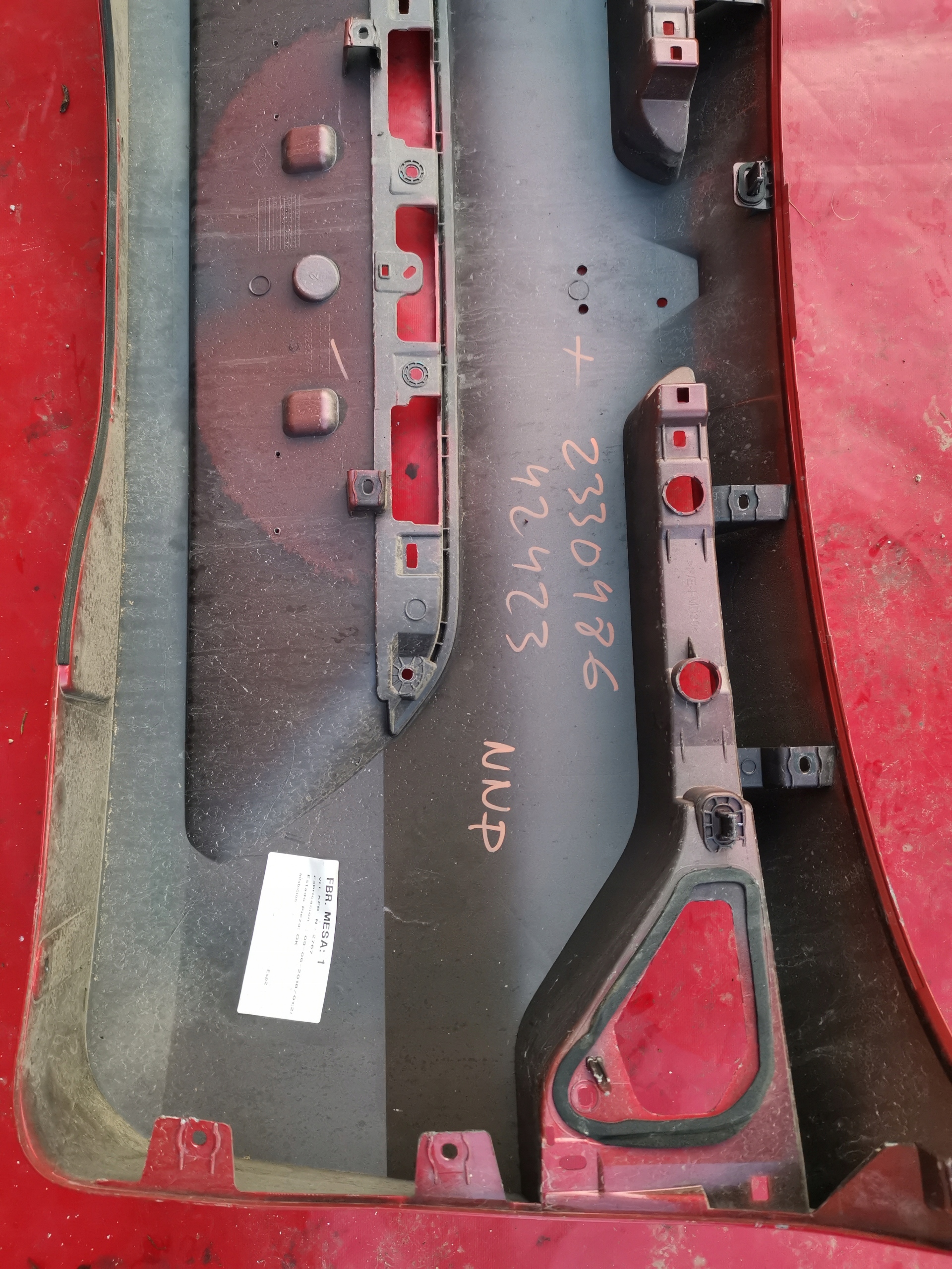 boot door rear cap Renault Megane IV 4 kombi