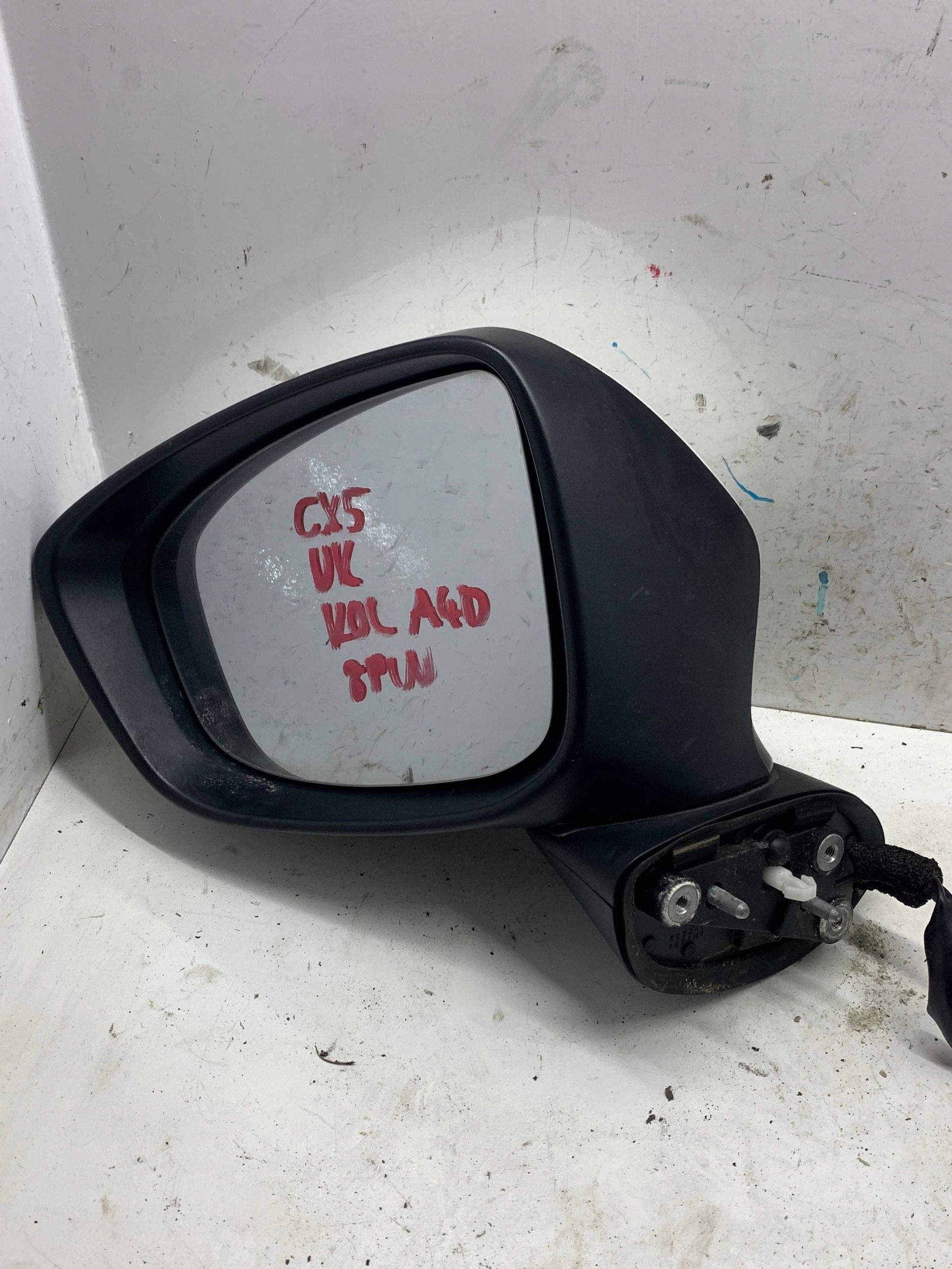 mirror exterior left 8 PIN MAZDA CX5 CX-5 (2012-2015) colour A4D UK