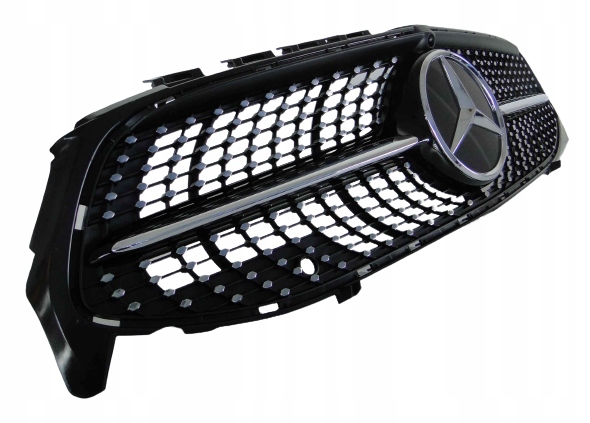 MERCEDES CLA 118 GRILL ATRAPA DIAMENT KAMERA ORYG