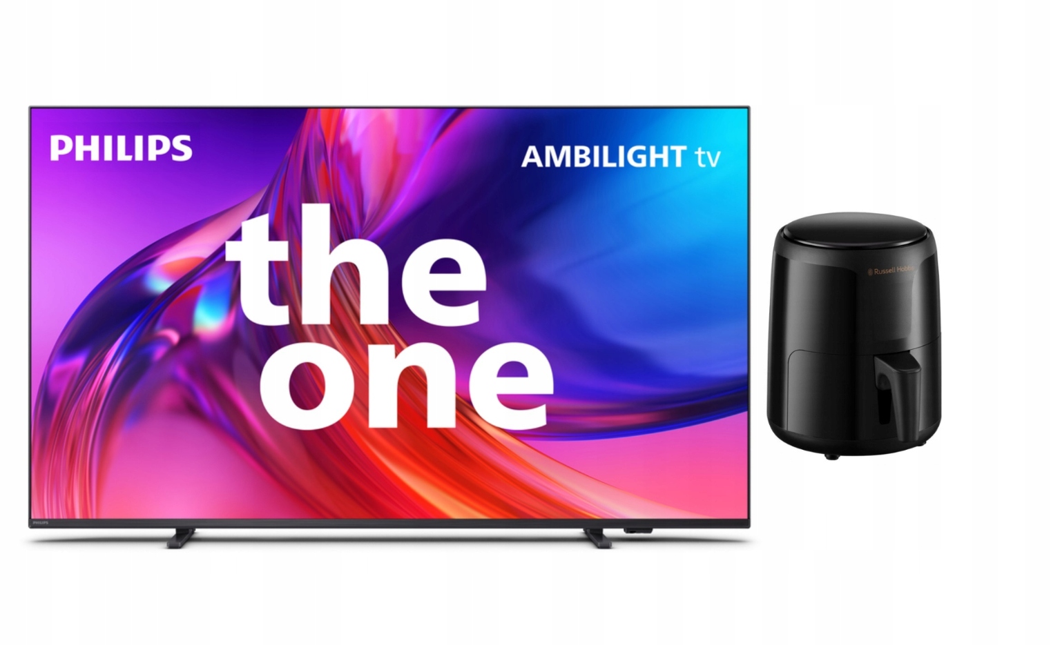 Telewizor 55" LED Philips 55PUS8558 + Frytkownica Satisfry Russell Hobbs