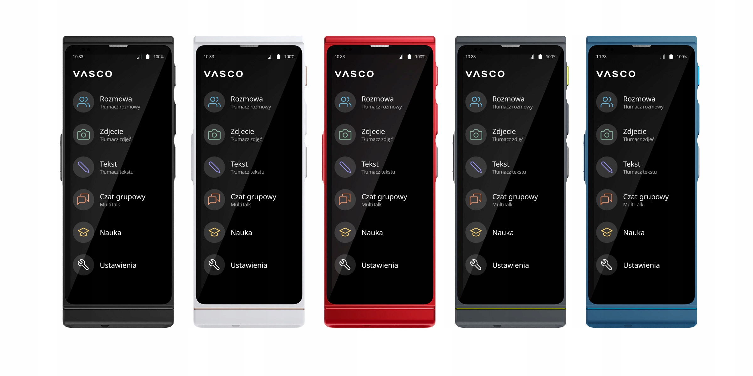 Elektroniczny Tłumacz | Vasco Translator V4 Model M3 Mint Leaf