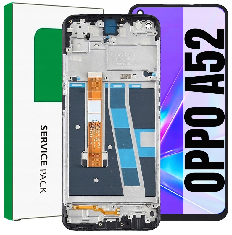 Displej Pro Oppo A52 4G Originál LCD Obrazovka Rámeček