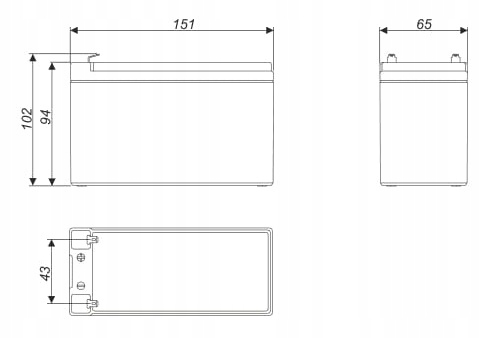 APCRBC115 RBC 115 ZESTAW AKUMULATORÓW PAKIET BATERII UPS APC 4x MWH 9-12L Kod producenta RBC115 4xMWH 9-12L