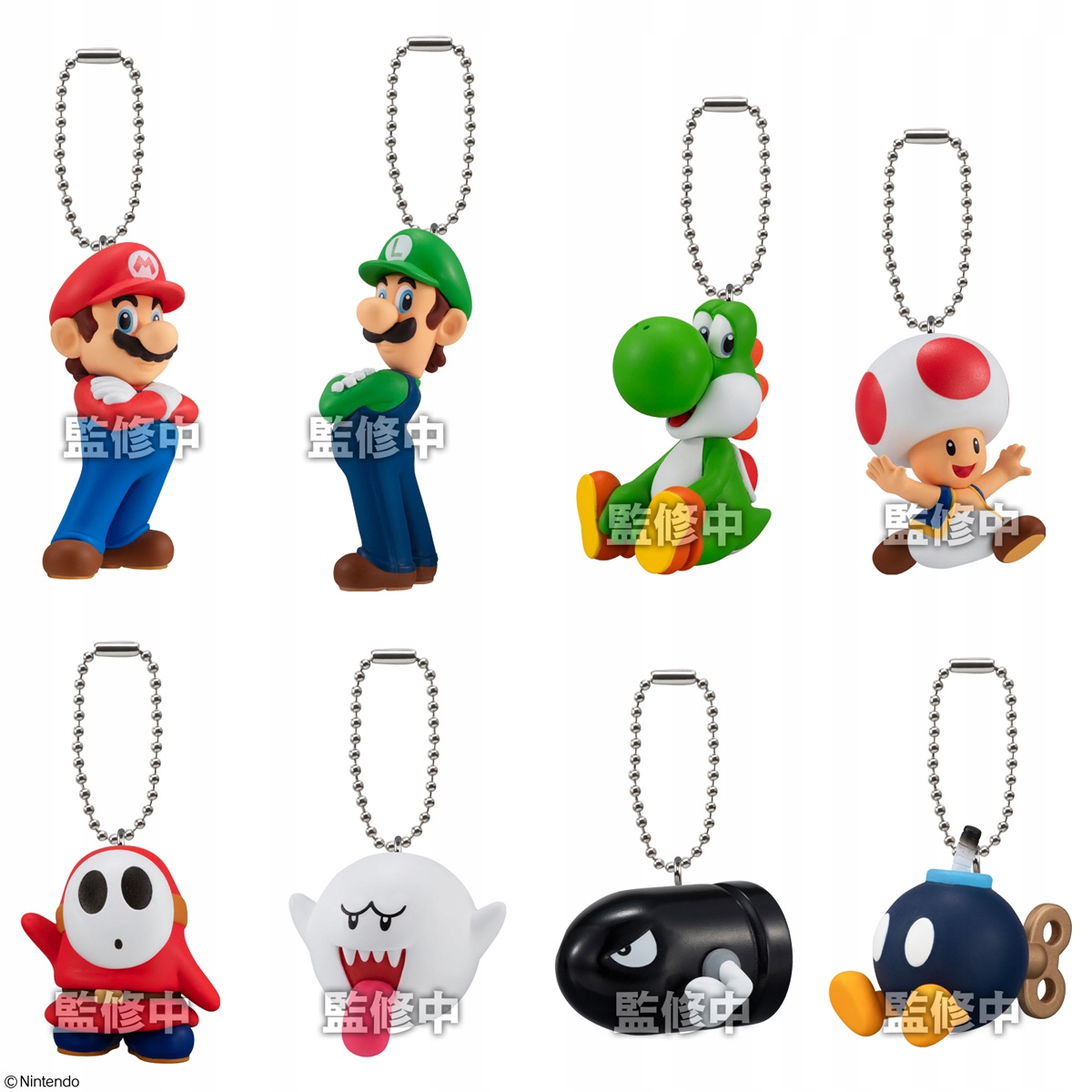 Mario Bros. Wonder Sada 10 přívěsků 5,5 cm