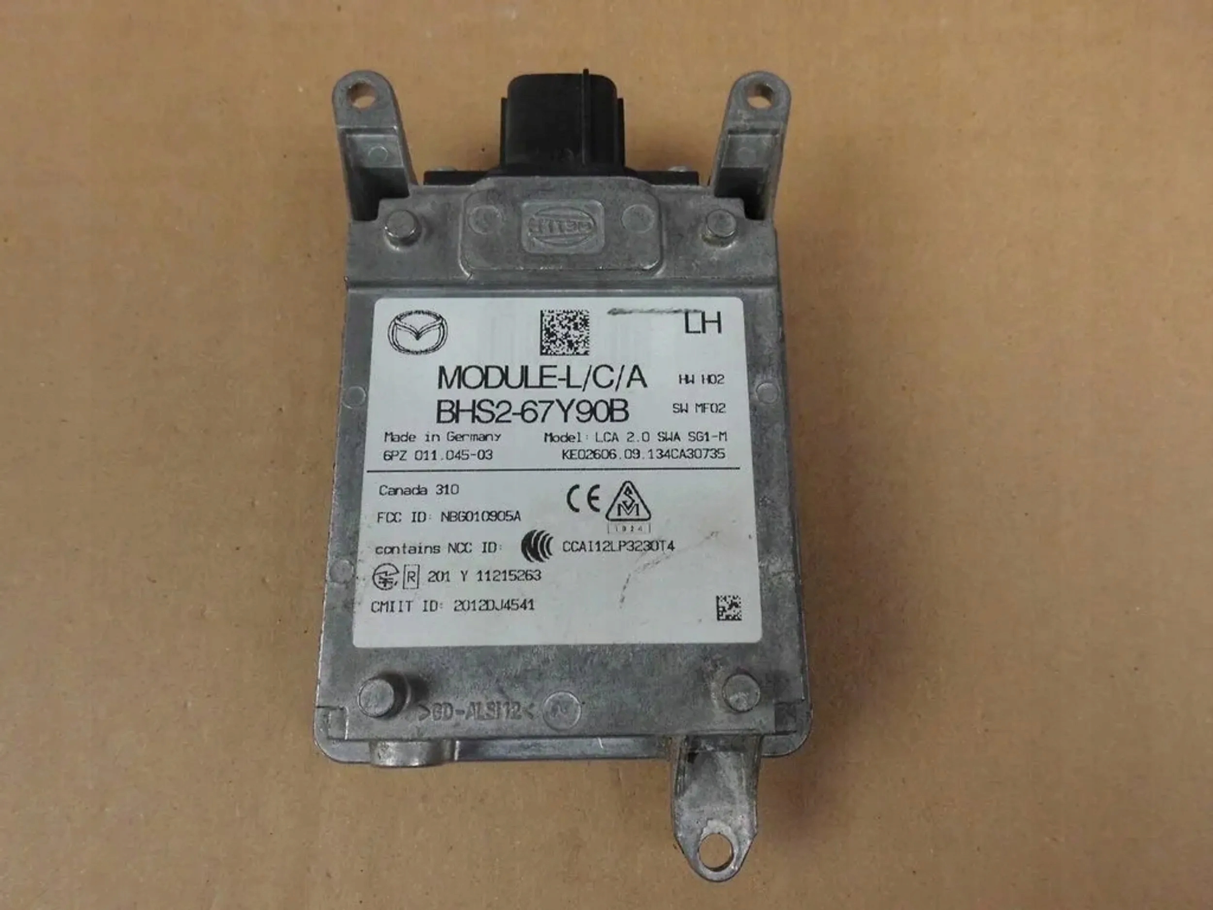 Mazda 3 BM 2013+ sensor sensor martwego pola punktu left BHS267Y90B