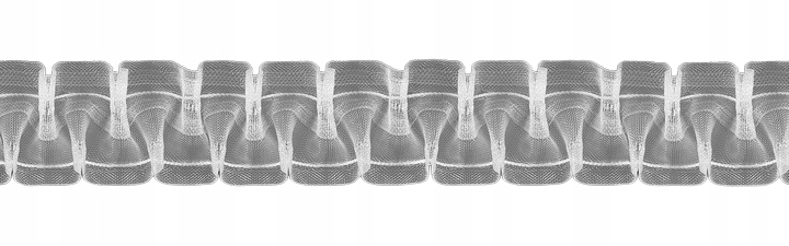 TAŚMA MARSZCZĄCA DO FIRAN I ZASŁON SMOK ŻYŁKA 1m Kod producenta TAŚMY MARSZCZĄCE