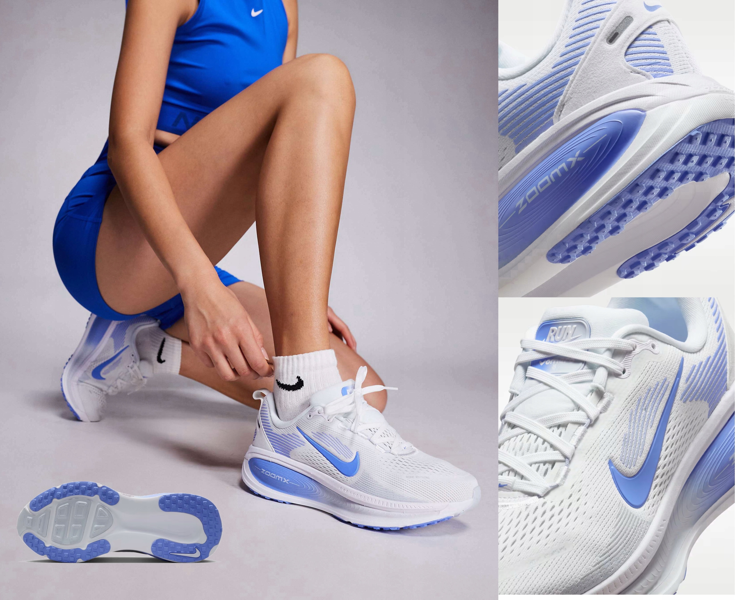 Nike Vomero 18 HM6804-111 Buty biegowe max amortyzacja ZoomX ReactX 38