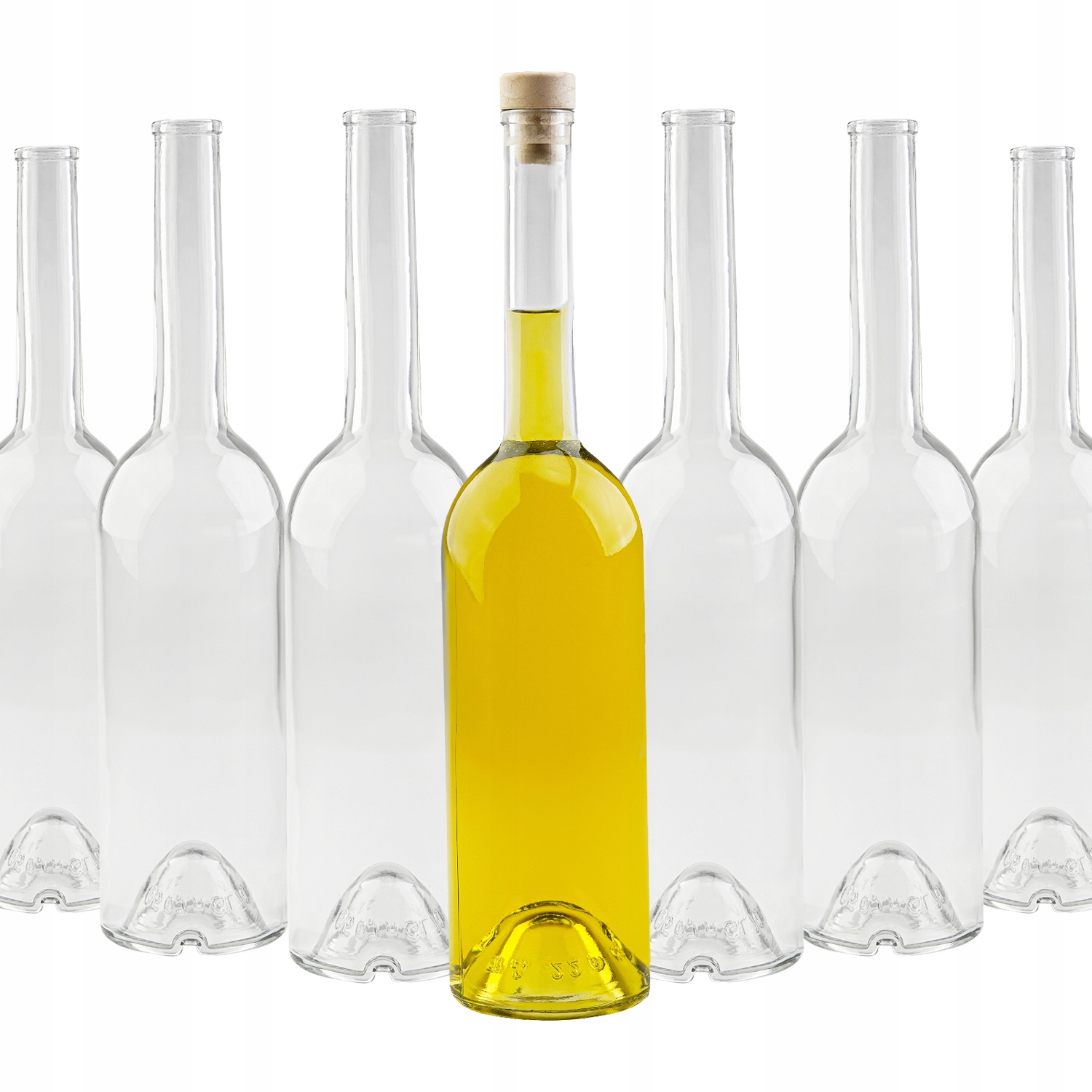 30 x Lahvičky Fenice 700 ml na olej ocet bimber likéry sirup džus víno