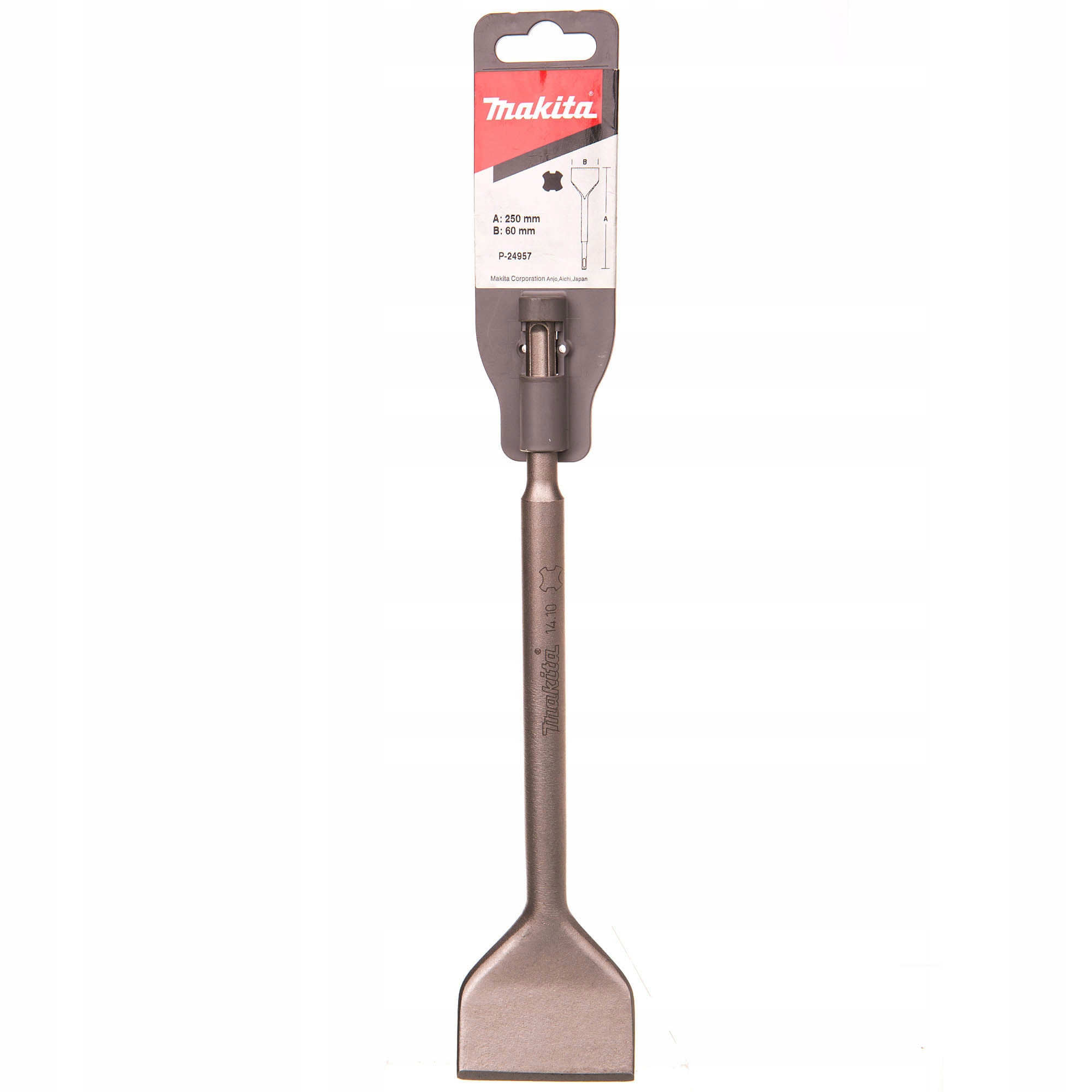 

Makita P-24957 Dłuto Szerokie Ugięte Sds+ 60x250mm