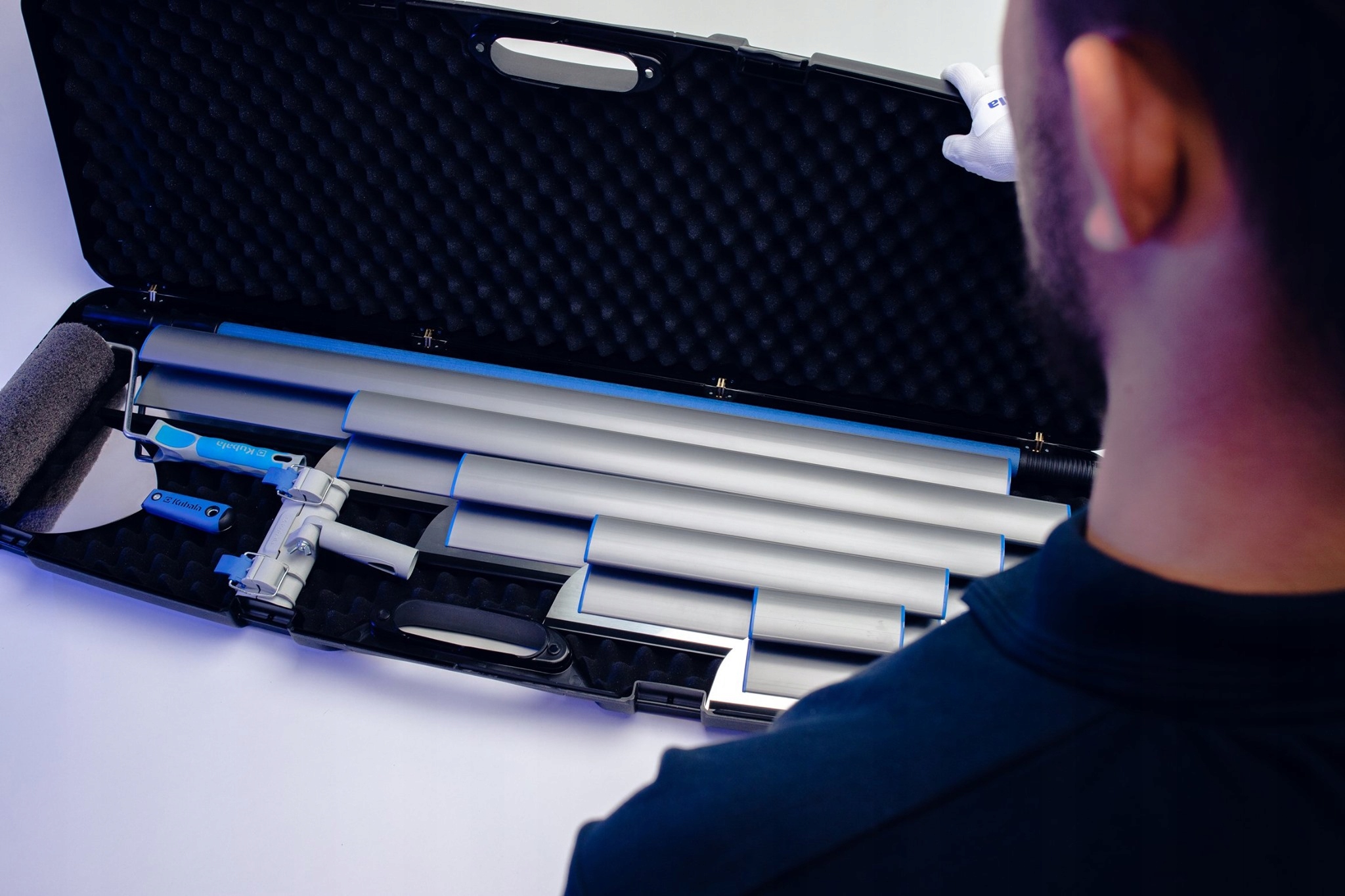 KUBALA ZESTAW SZPACHLA NÓŻ DO GŁADZI TYNKÓW PIÓRO ZESTAW W WALIZCE EAN (GTIN) 5904035210029