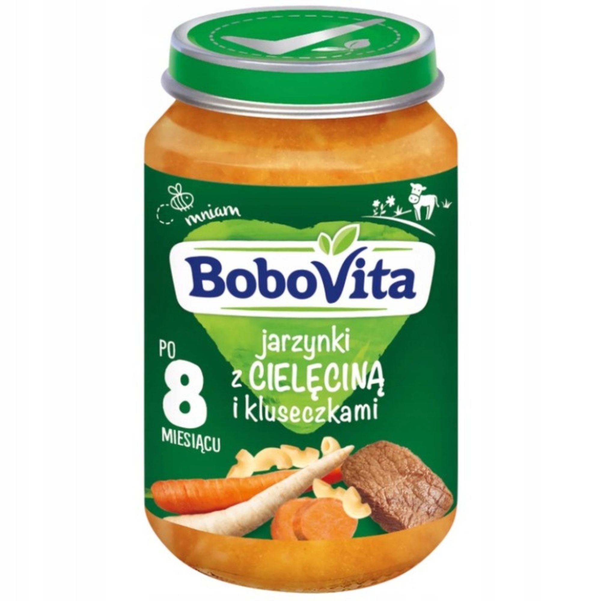 BOBOVITA Jarzynki z cielęciną i kluseczkami