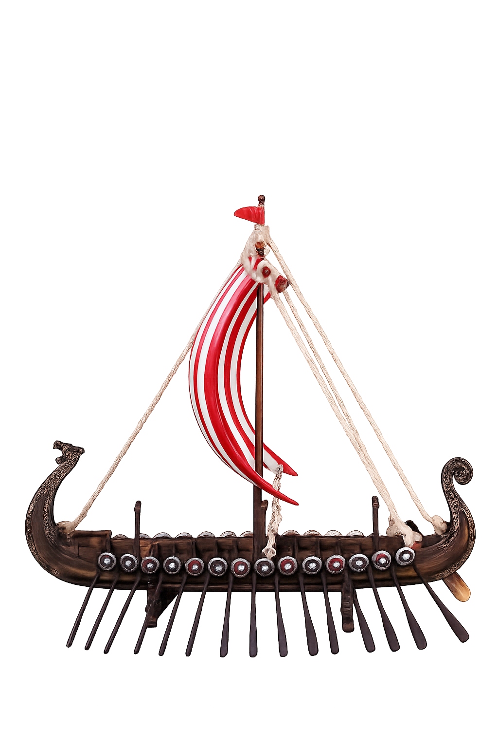 Figúrka Dekorácia Model Drakkar Dračia Loď Vikingská loď