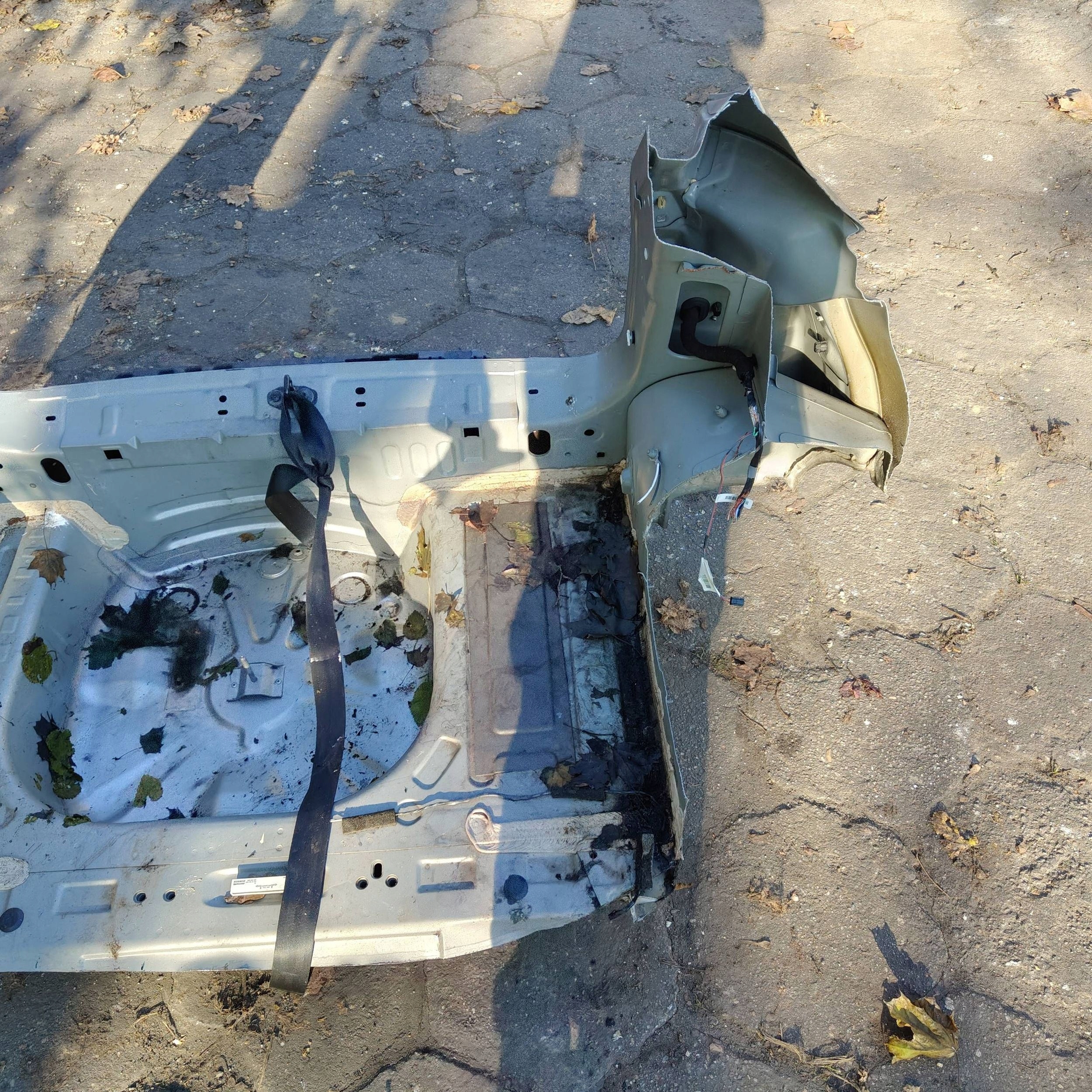 quarter rear rear part Renault Captur and sump rear panel