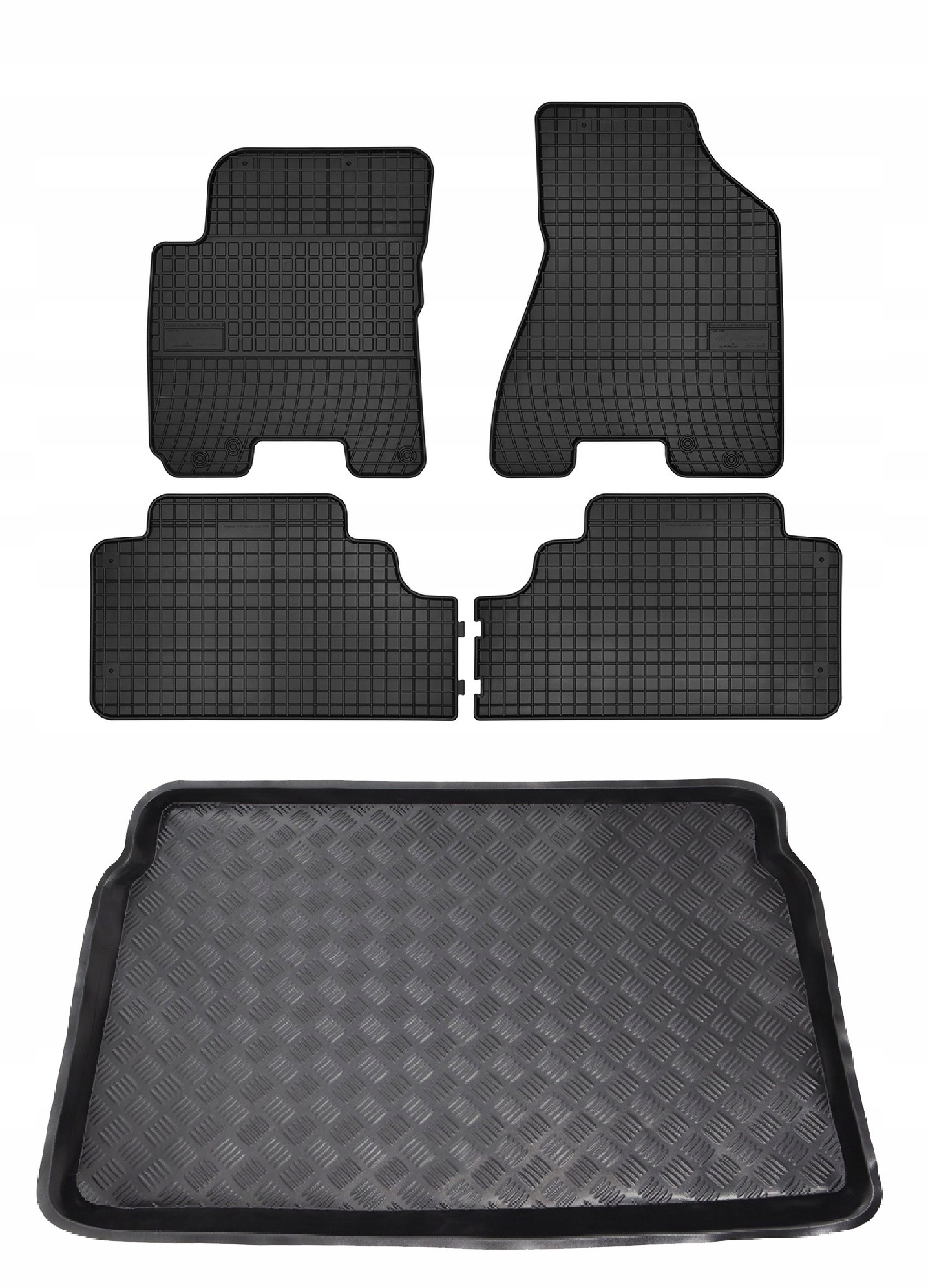 Коврики Смесь-Пластик gumowe4004436zs 5 el.