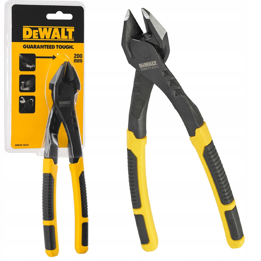 Kleště štípací boční na kleště DeWALT DWHT0-74274