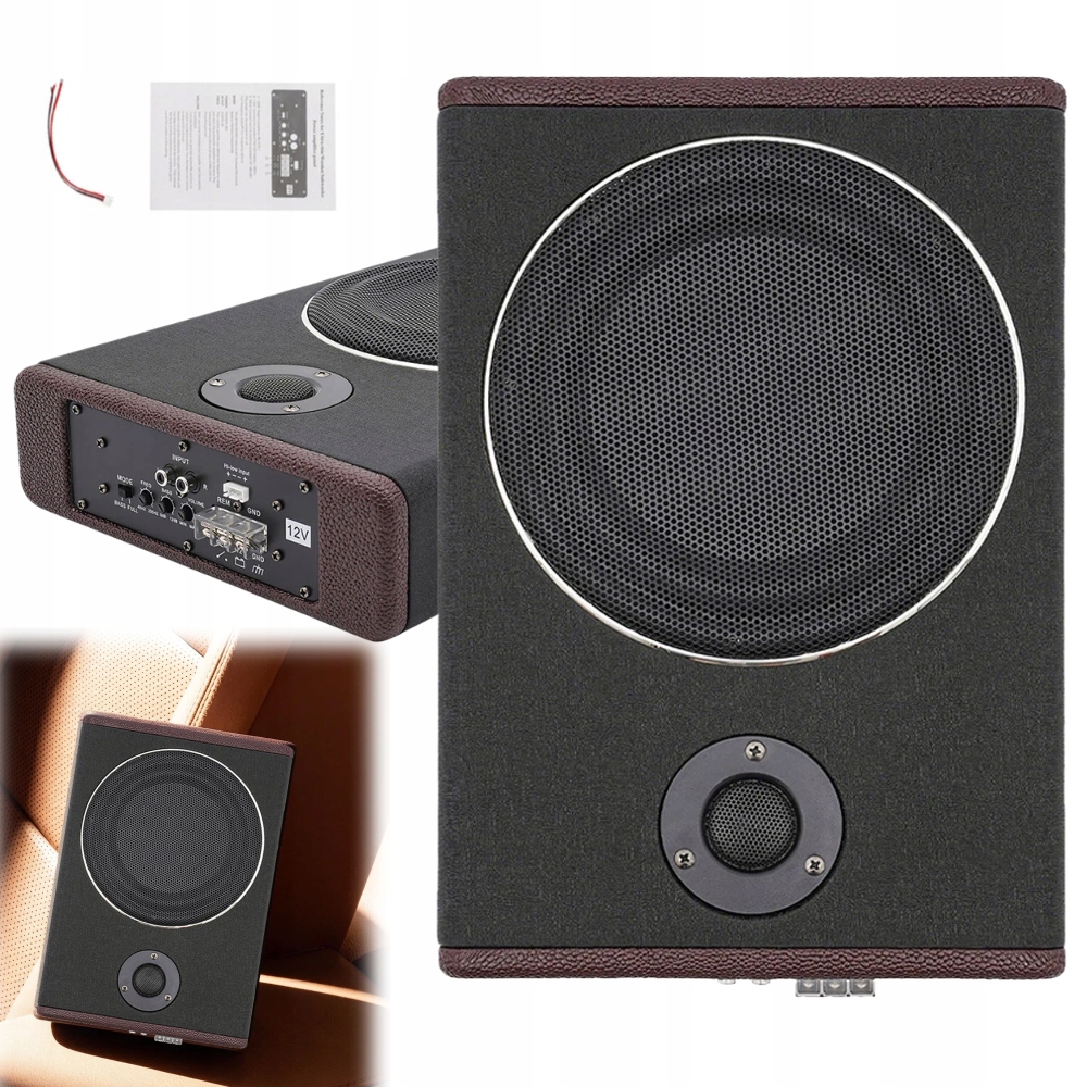 Aktívny Subwoofer 600 W Pod Sedadlo Automobilového Sedadla Pre Motorový Čln Jachty