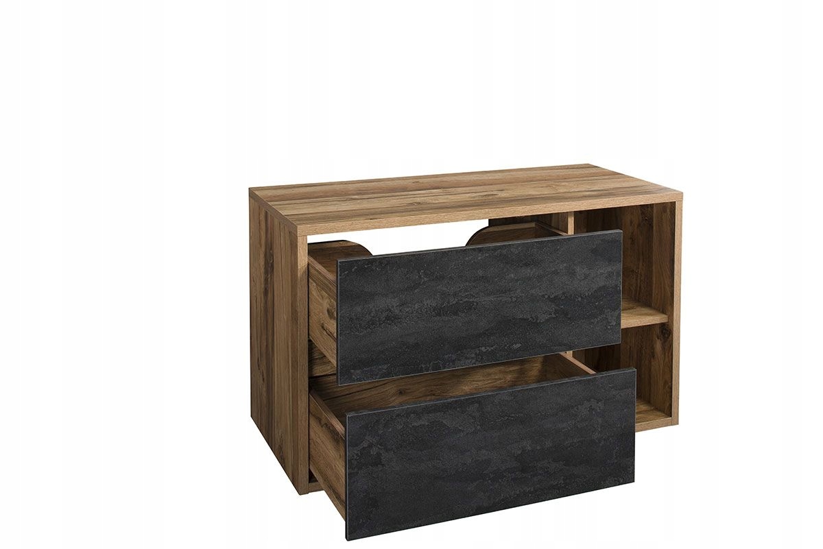 SZAFKA WISZĄCA POD UMYWALKĘ 100CM HAMPTON CONCRETE Typ wiszące