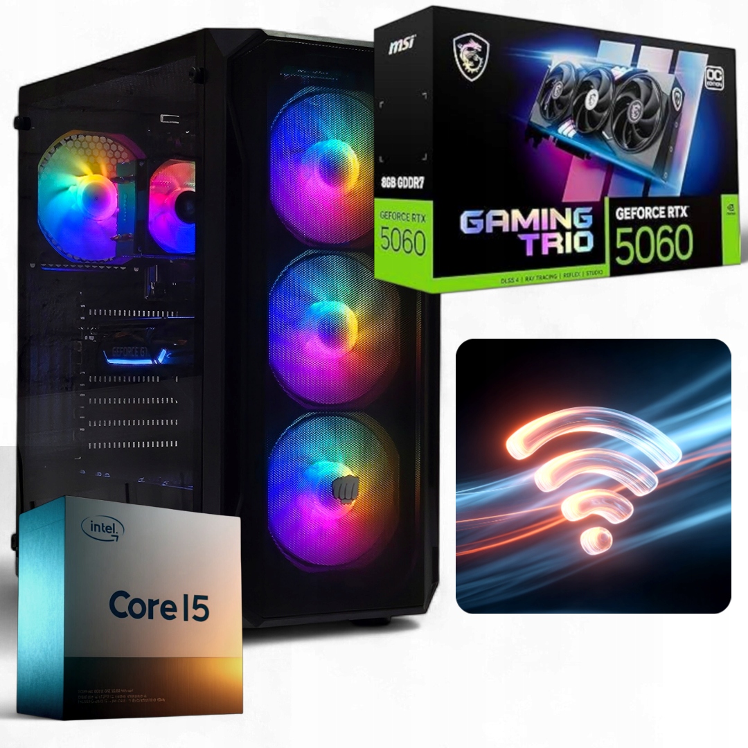 Herní Pc Shadowblade i5 12400F 32GB/1TB Ssd Rtx 5060