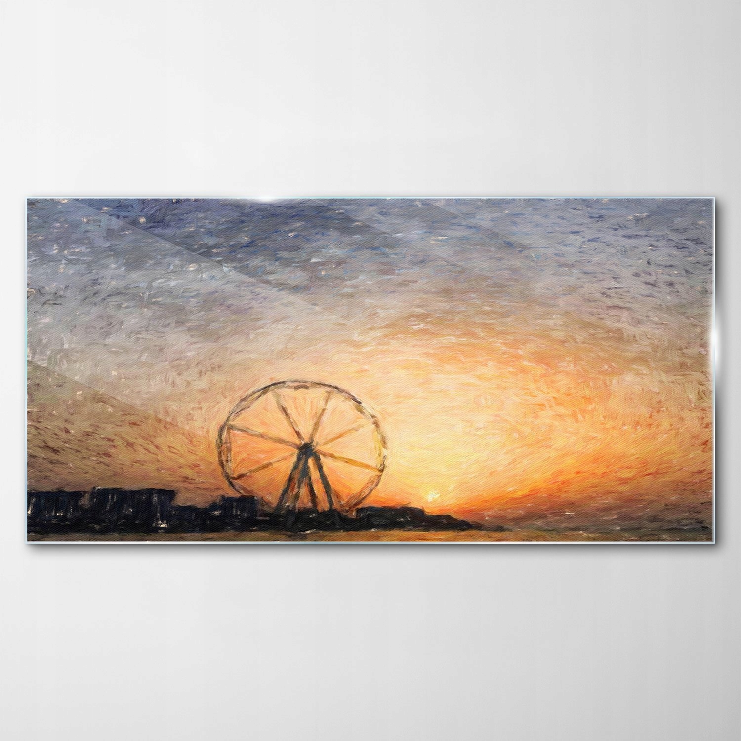 

Hartowany Obraz Szklany Dubai Miasto Arabia 140x70