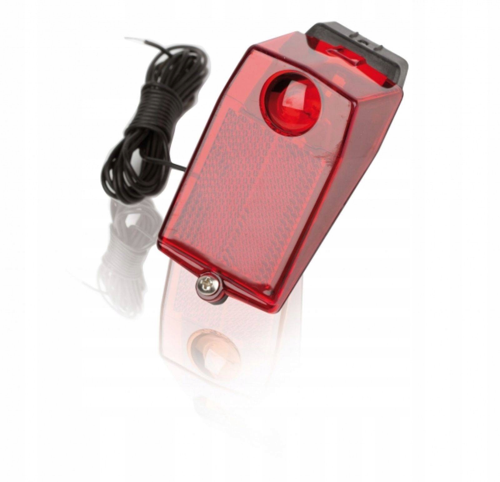 Lampa rowerowa tył na błotnik 1 LED