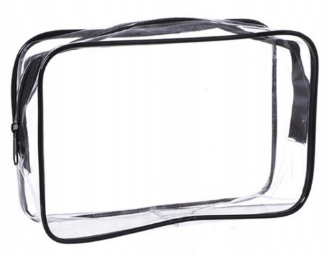 

Kosmetyczka Podróżna Meska Damska Przezroczysta