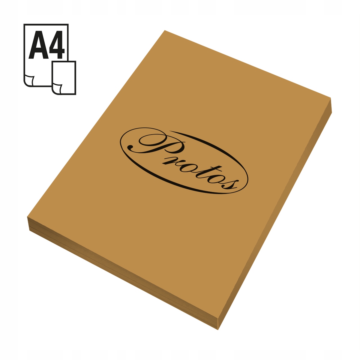 

Papier ksero kolor brązowy jasny A4 160g 50ark.
