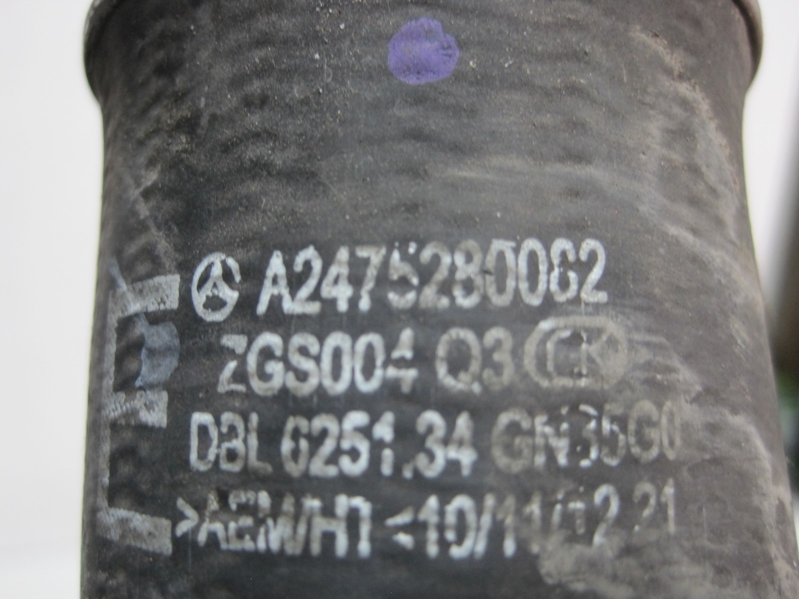 trouba hadice TROUBA MERCEDES GLB 247 A2475280082