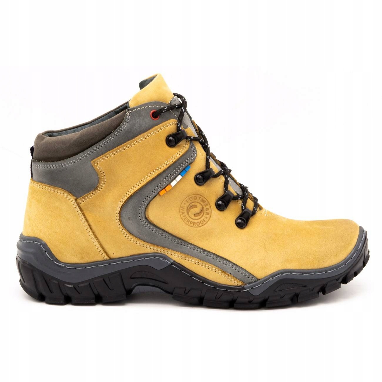 

Buty męskie zimowe skóra 129GT Zółty 44