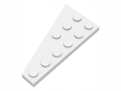 

Lego Skrzydło prawe 6x3 Białe 54383 Nowy