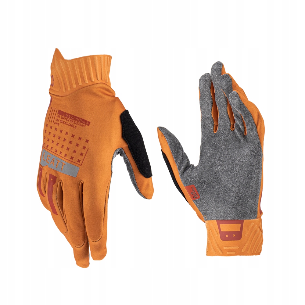 Leatt Rękawice Rowerowe Mtb 2.0 Windblock Glove Rust Kolor Rdzawy Rozmiar M