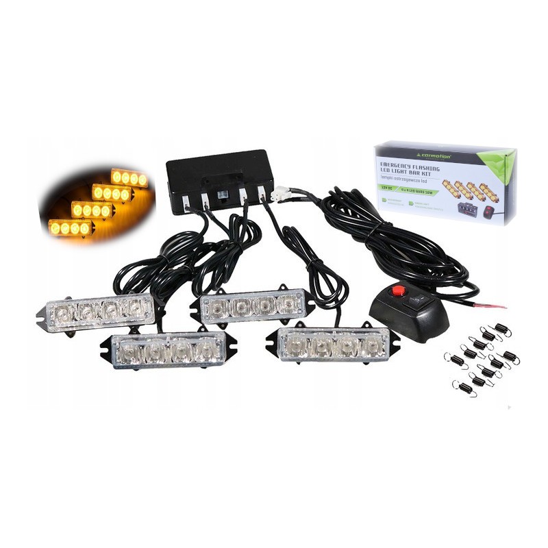 86662 - Аварійна лампа стробоскоп допомогу Евакуатор 4x4 LED