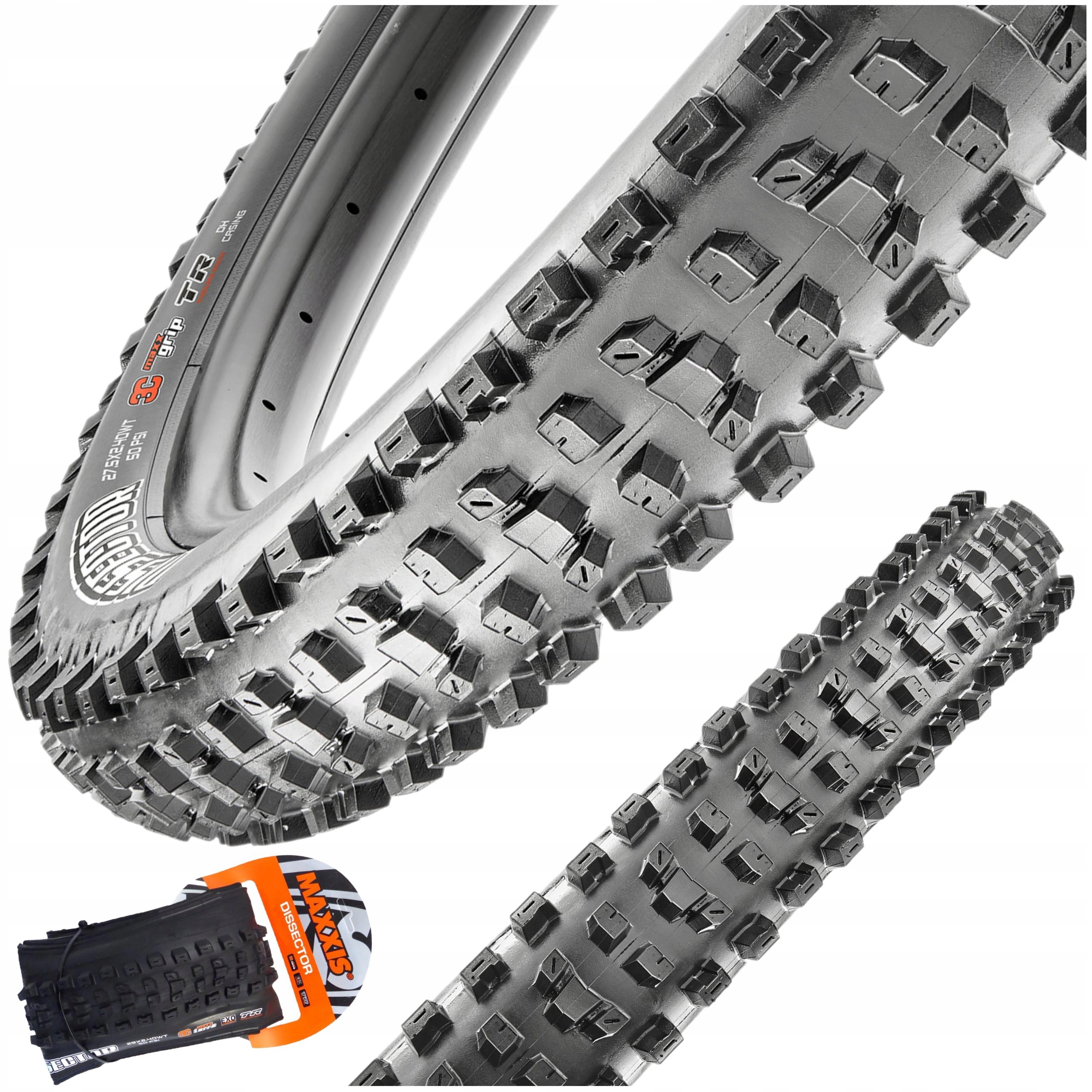 Pneumatika Maxxis Dissector 27,5x2.40 Exo Tr 60TPI 3C MaxxTerra Wt rolovací