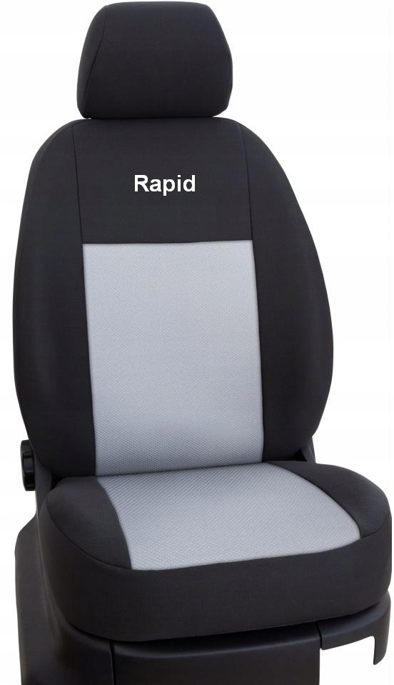 Autopoťahy Škoda Rapid Rs grey