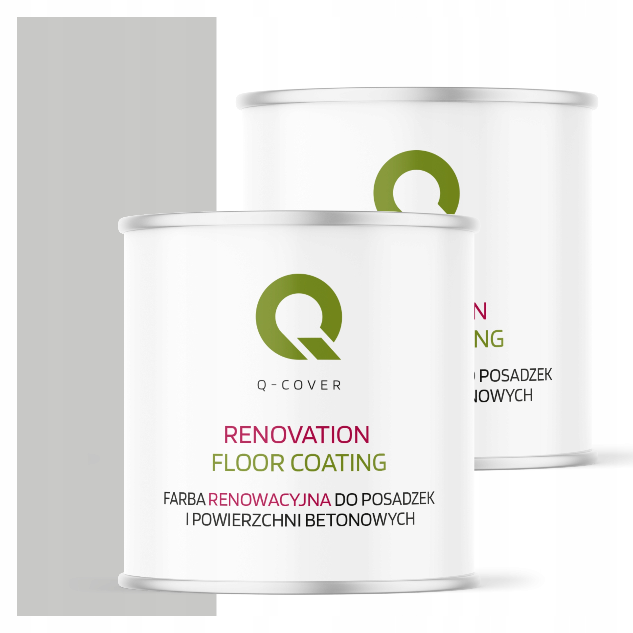 Ochranná farba na podlahy Renovačná šedá mliečna 7047 polomatná 2,5L