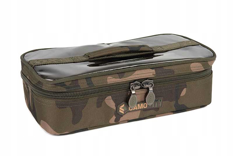 Kuferek Camolite 12 Pot Hookbait Case Fox