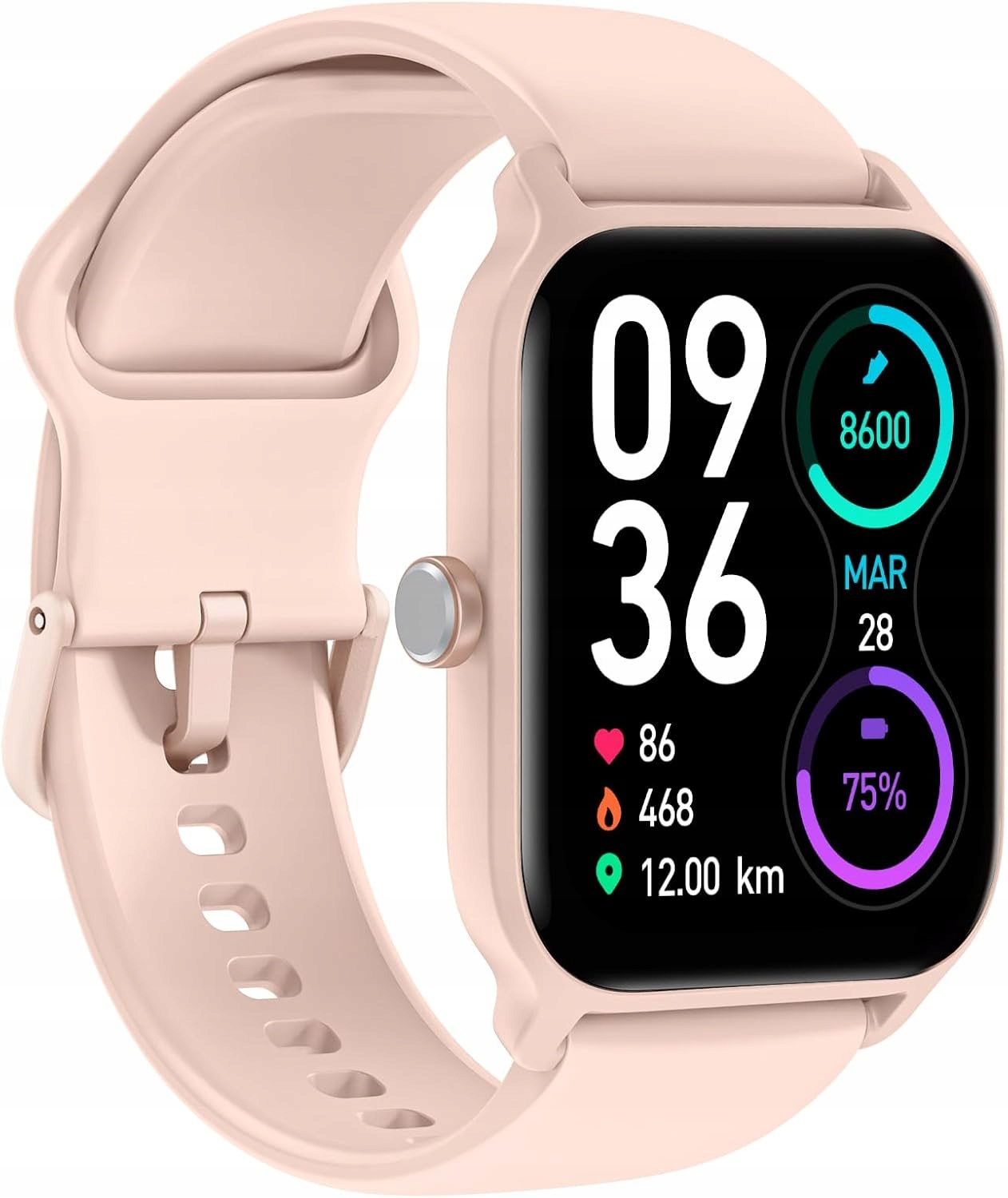 Smartwatch Toobur 1,8" IP68 z Asystentem Amazon Alexa fitness