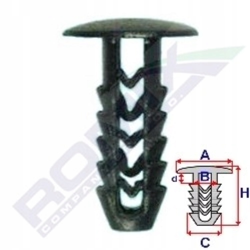 SPINKA TAPICERKI do FIAT Palio Stilo Tipo UNO Marka Romix