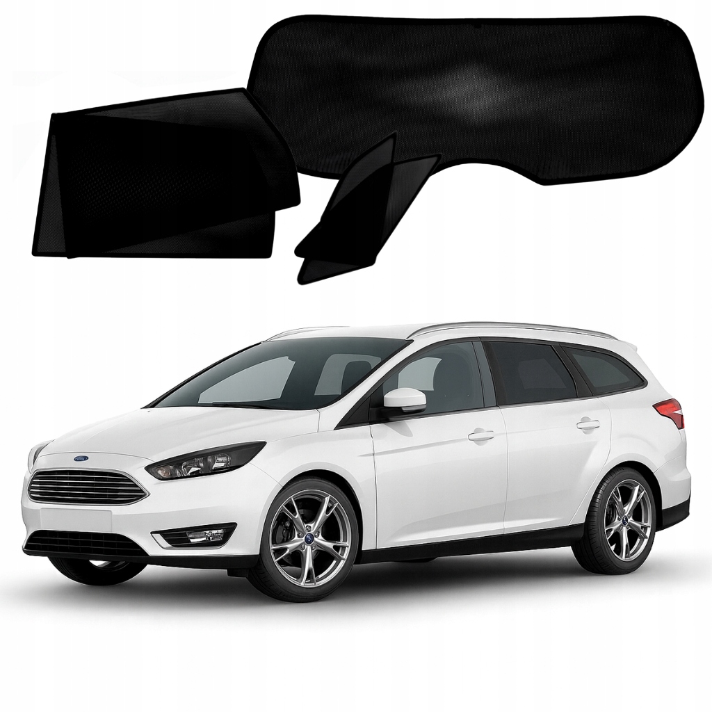 Krytky sluneční clony vhodné pro Ford Focus 3 MK3 kombi