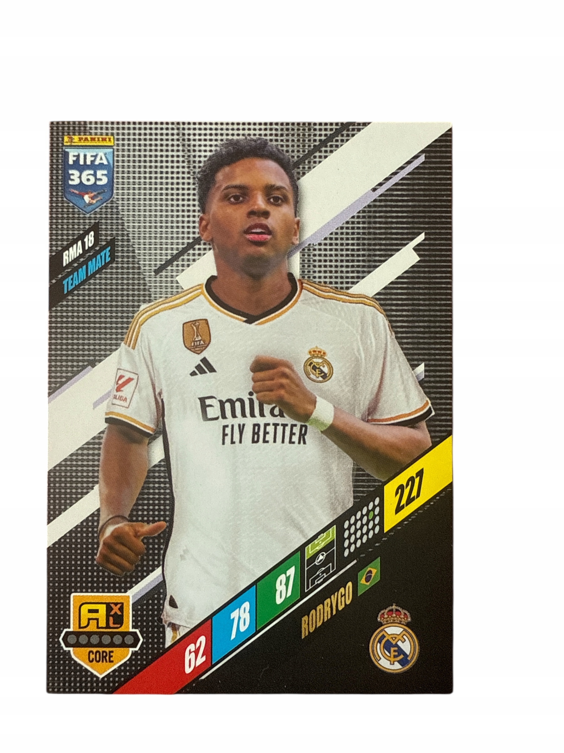 Fifa 365 2024 Adrenalyn XL Panini RMA18 Rodrygo