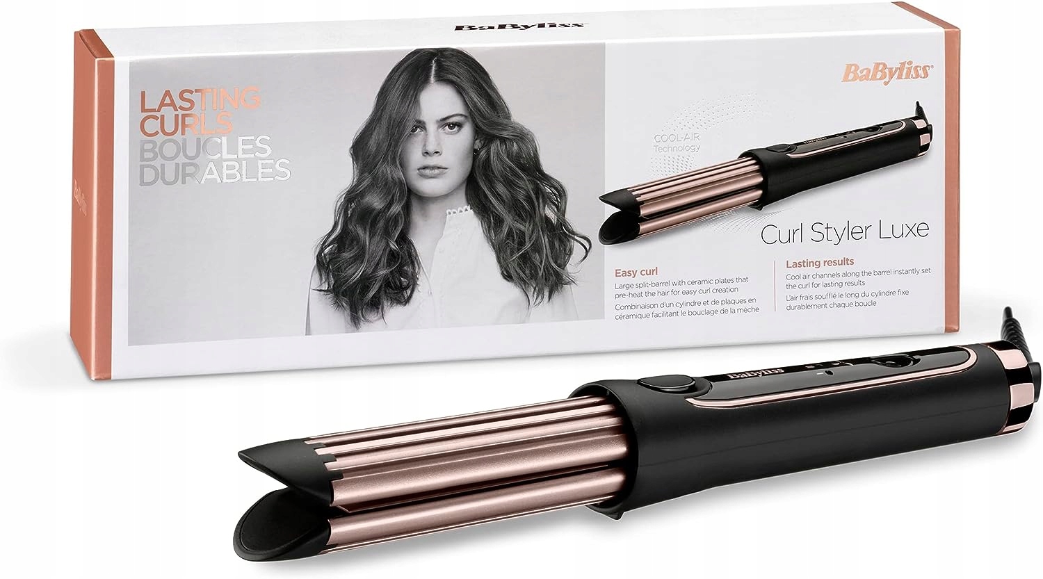 Babyliss Kulma S Chladným Vzduchem Curl Styler Luxe C112E