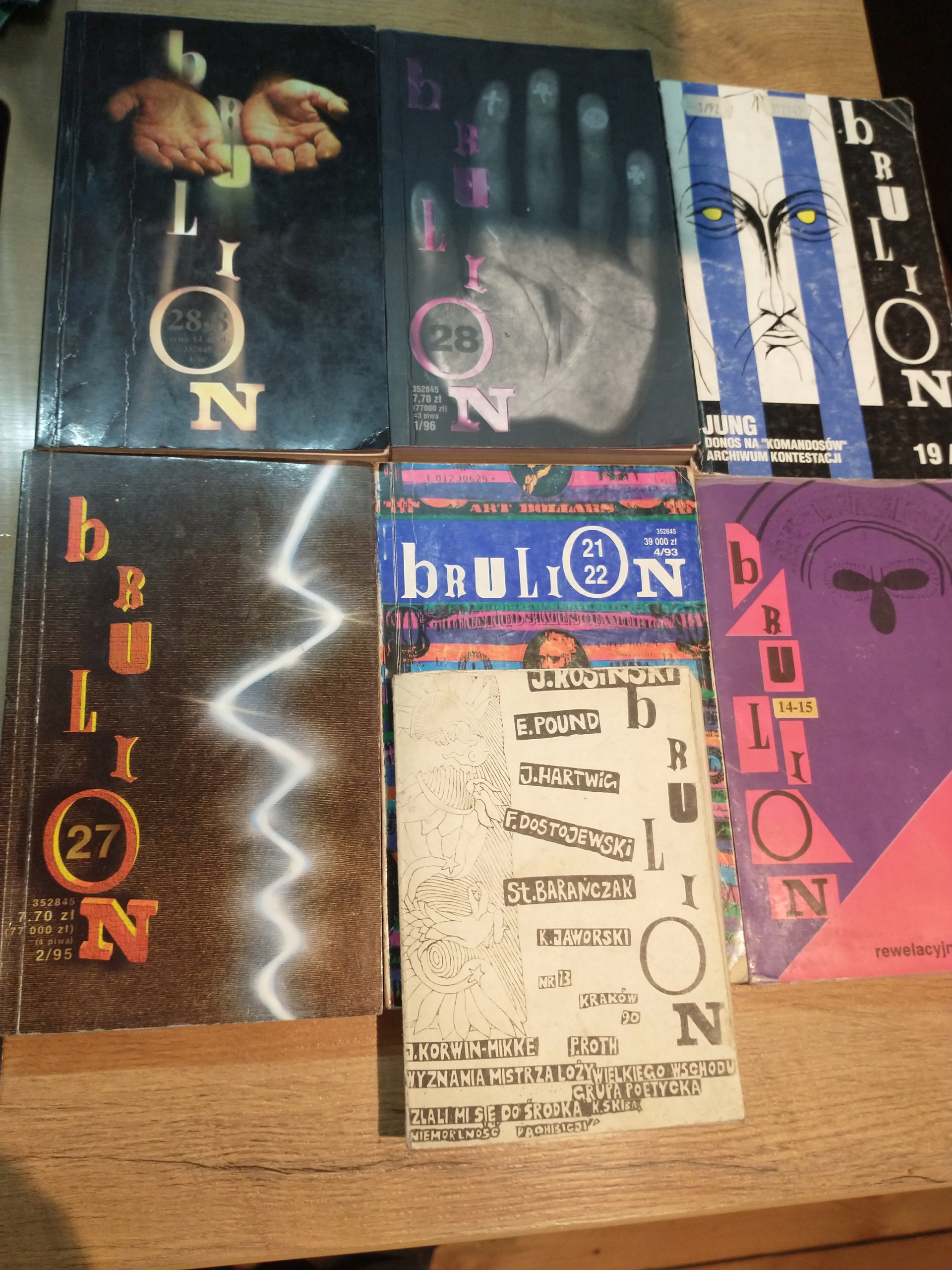 Brulion Czasopismo 7 numerów