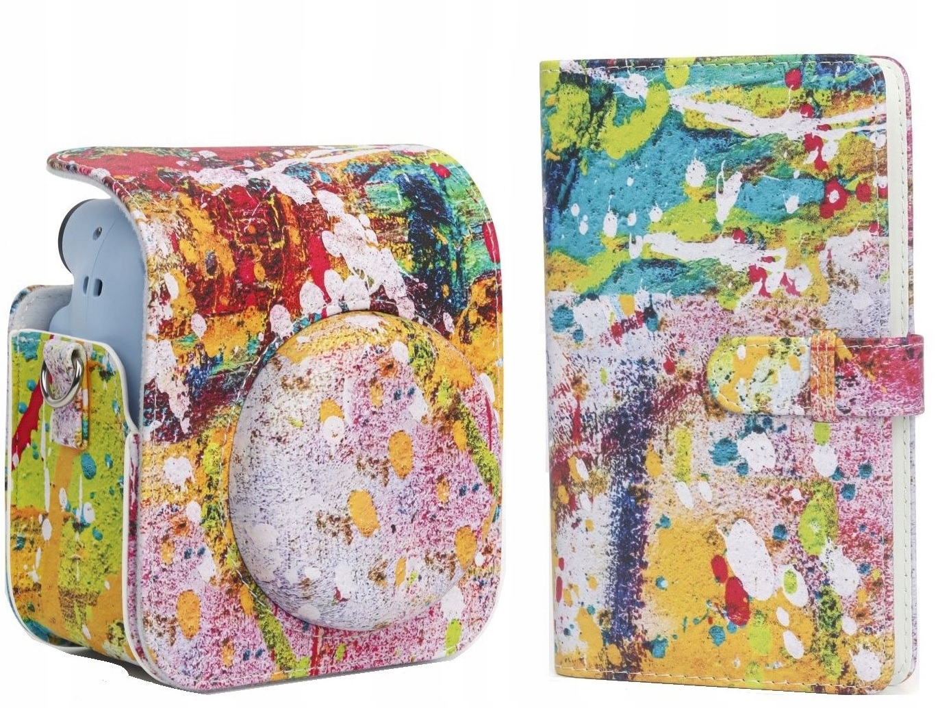 Futerał do Fuji INSTAX Mini 12 + ALBUM na 96 zdjęć