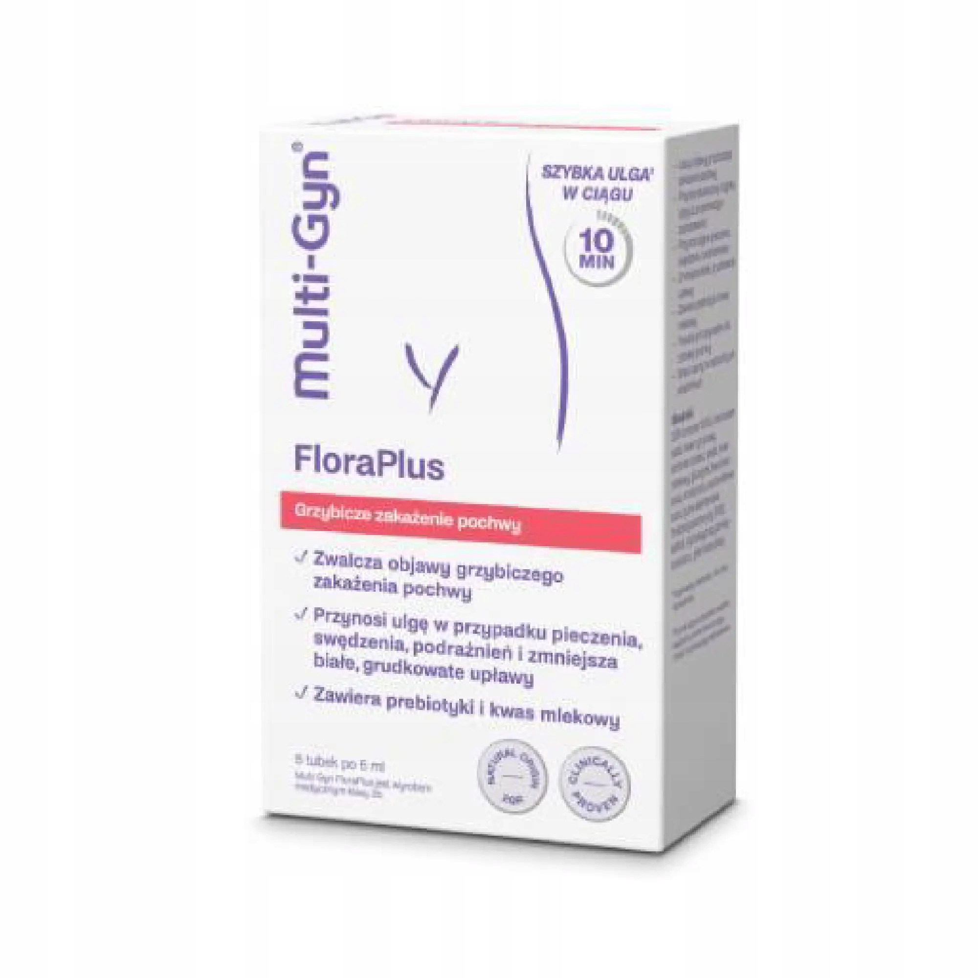 Multi-Gyn FloraPlus żel dopochwowy 5 tubek x 5 ml