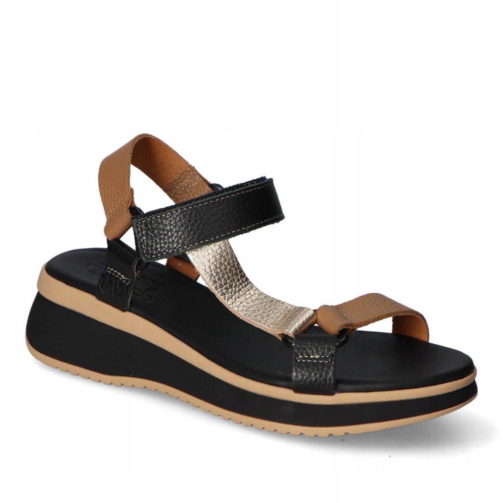 Sandály Oh my Sandals 5940/Negro/Combi Černé lico 38